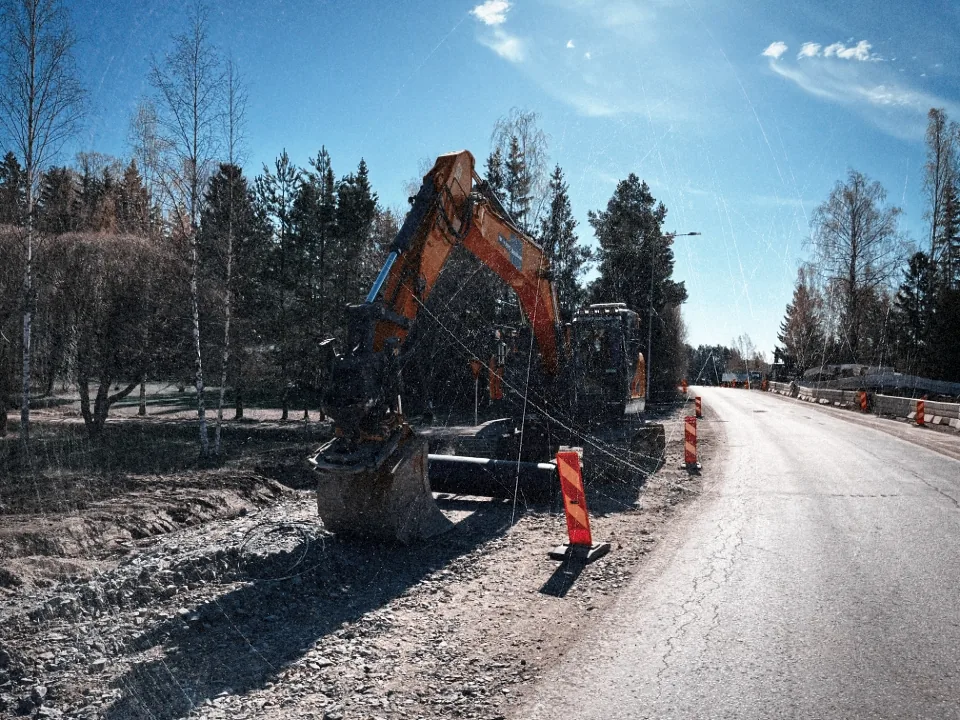 Kaivuutyöt Vantaalla
